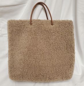 Anthropologie Teddy Sherpa Tote